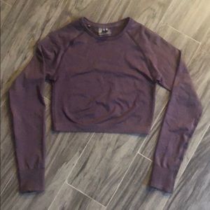 Mauve MyProtein Seamless Crop Top S